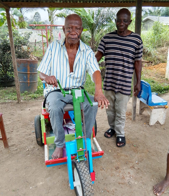 I met Jesus. Jesus saw my disability